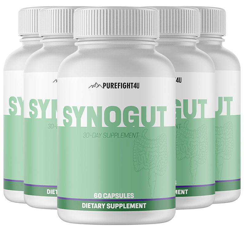 Synogut 5 Bottles 300 Capsules