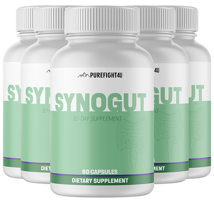 Synogut 5 Bottles 300 Capsules