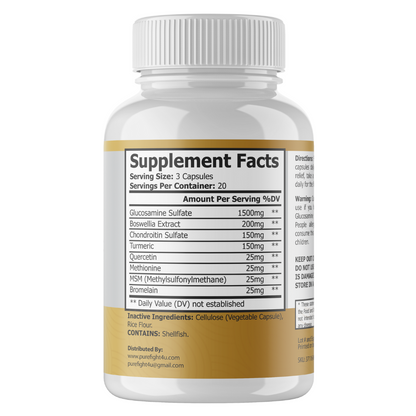 Synoviox Joint Support Formula 6 Bottles 360 Capsules