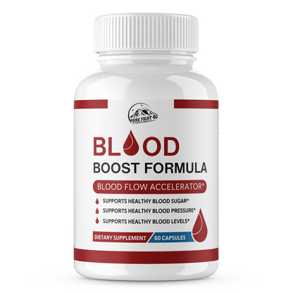 Blood Boost Formula Blood Flow Accelerator 2 Bottles 120 Capsules