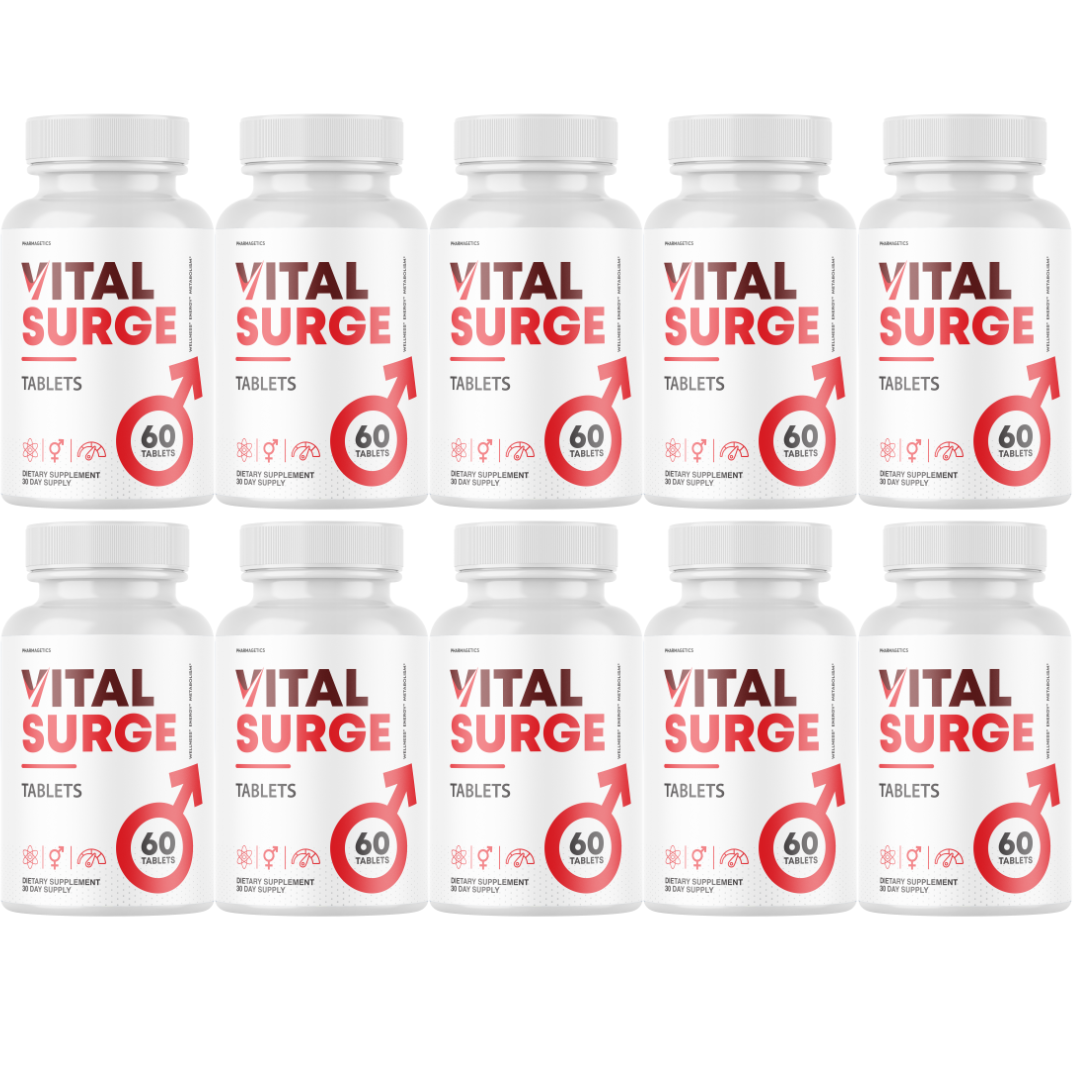 Vital Surge Male Tablets Vital Surge Testo Support Tablets - 10 Bottles