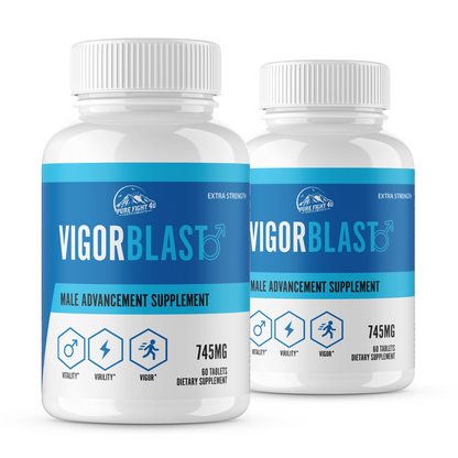 Vigor Blast Male Advancement Supplement 2 Bottles 120 Tablets