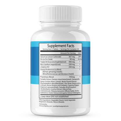 Vigor Blast Male Advancement Supplement 60 Tablets