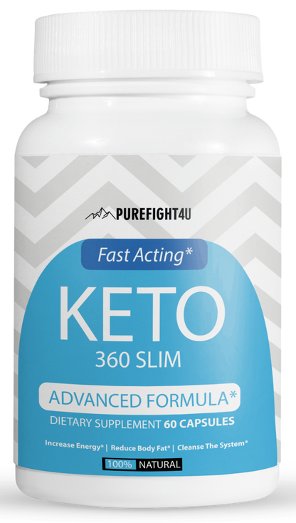 Keto 360 Slim Fast Acting Advanced Formula - 10 Bottles 600 Capsules