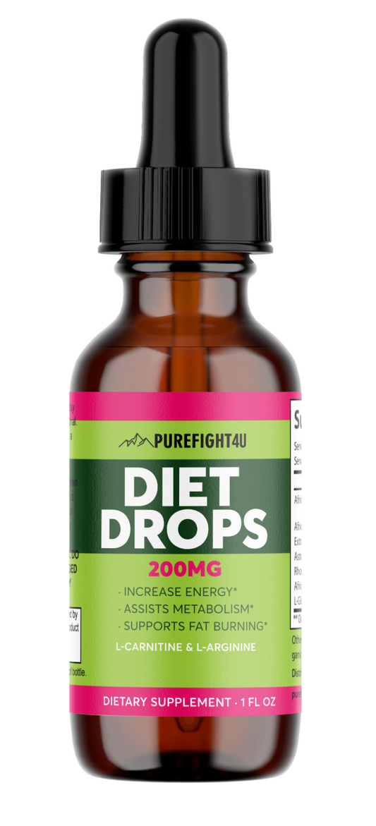 Diet Drops 200 MG Dietary Supplement 1 FL. OZ