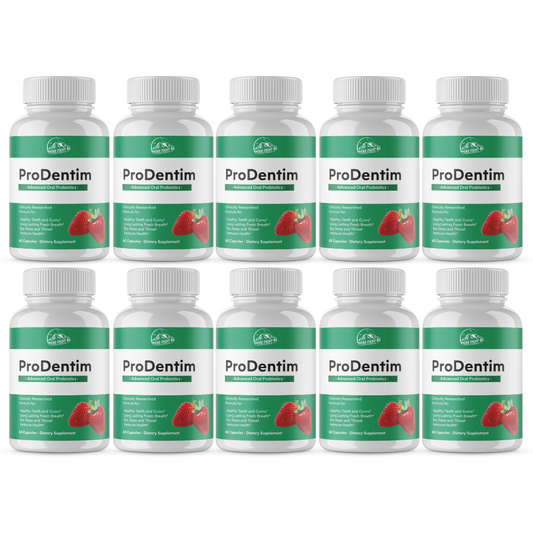 ProDentim Advanced Oral Probiotics 10 Bottles 600 Capsules