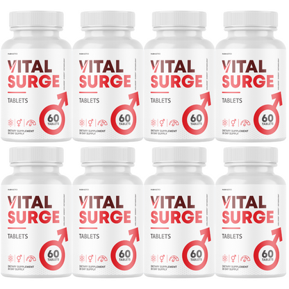 Vital Surge Male Tablets Vital Surge Testo Support Tablets - 8 Bottles