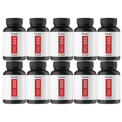 Testoprime - Extra Strength Formula Supplement Testo Prime - 10 Pack