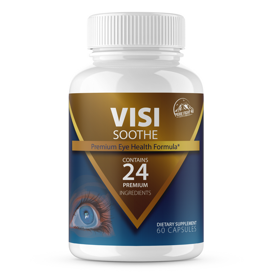 Visi Soothe Premium Eye Health Formula - 3 Bottles 180 Capsules