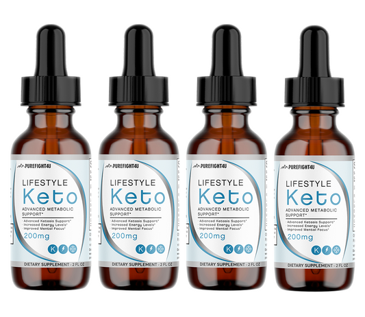 Lifestyle Keto Advanced Metabolic Support 2 Fl. oz. - 4 Bottles