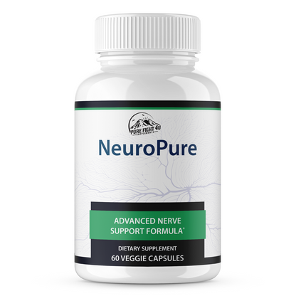 Neuro Pure Advanced Nerve Support Formula - 2 Bottles 120 Capsules