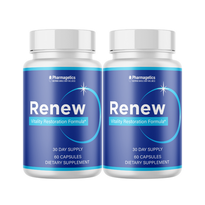 Renew Vitality Restoration Formula 2 Bottles  120 Capsules