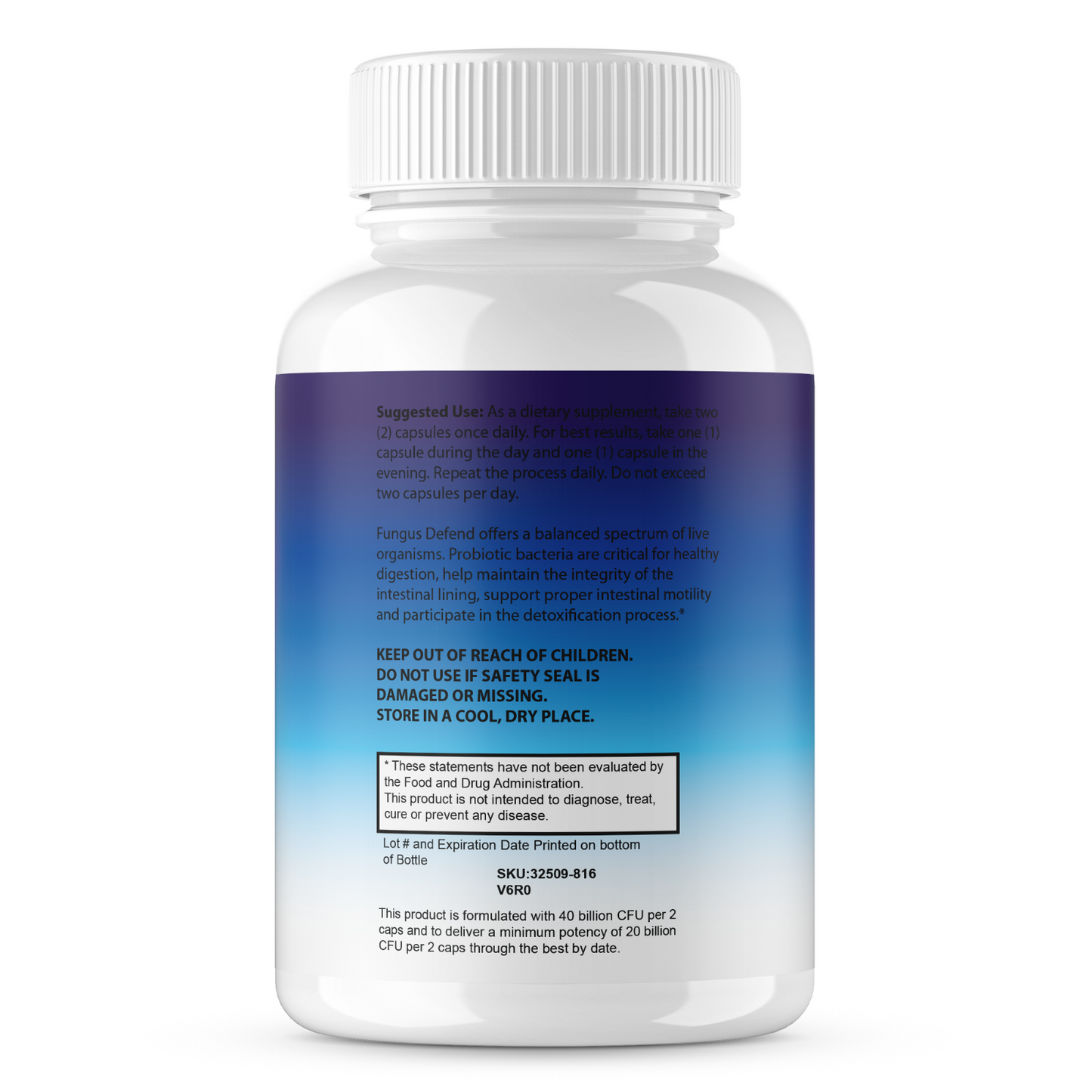 Fungus Defend Proprietary Nail Health Support Formula 60 Capsules