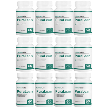 Official PuraLean Pills, Advanced Formula 12 Bottles 720 Capsules