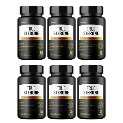 True Sterone Healthy Male Support 6 Bottles 540 Capsules