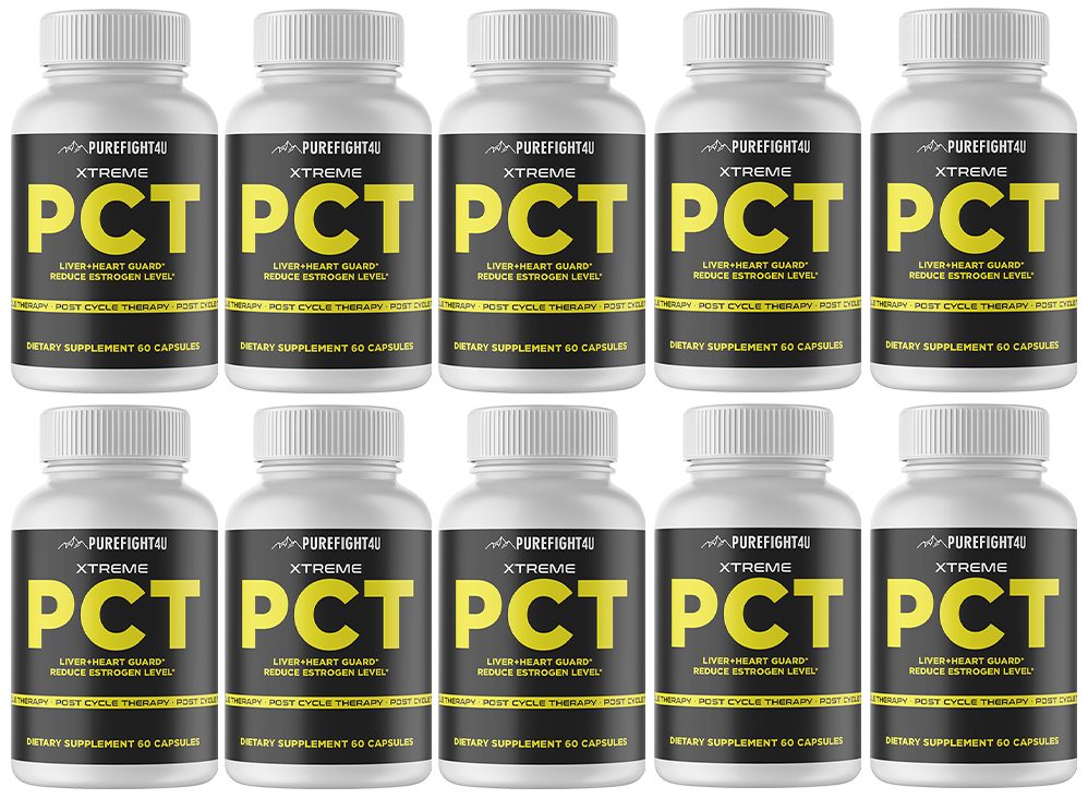 Xtreme PCT Ultimate Post Cycle Therapy Formula 10 Bottles 600 capsules