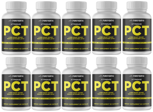 Xtreme PCT Ultimate Post Cycle Therapy Formula 10 Bottles 600 capsules