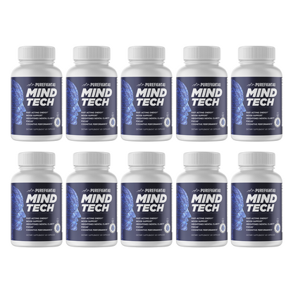 MindTech NootropicTechnologies  Brain Booster Supplement 10 Bottles 600 Capsules