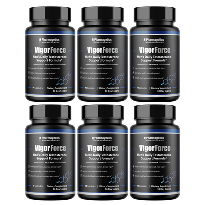 Vigor Force - Men's Enhance Support - 6 Bottles 540 Capsules