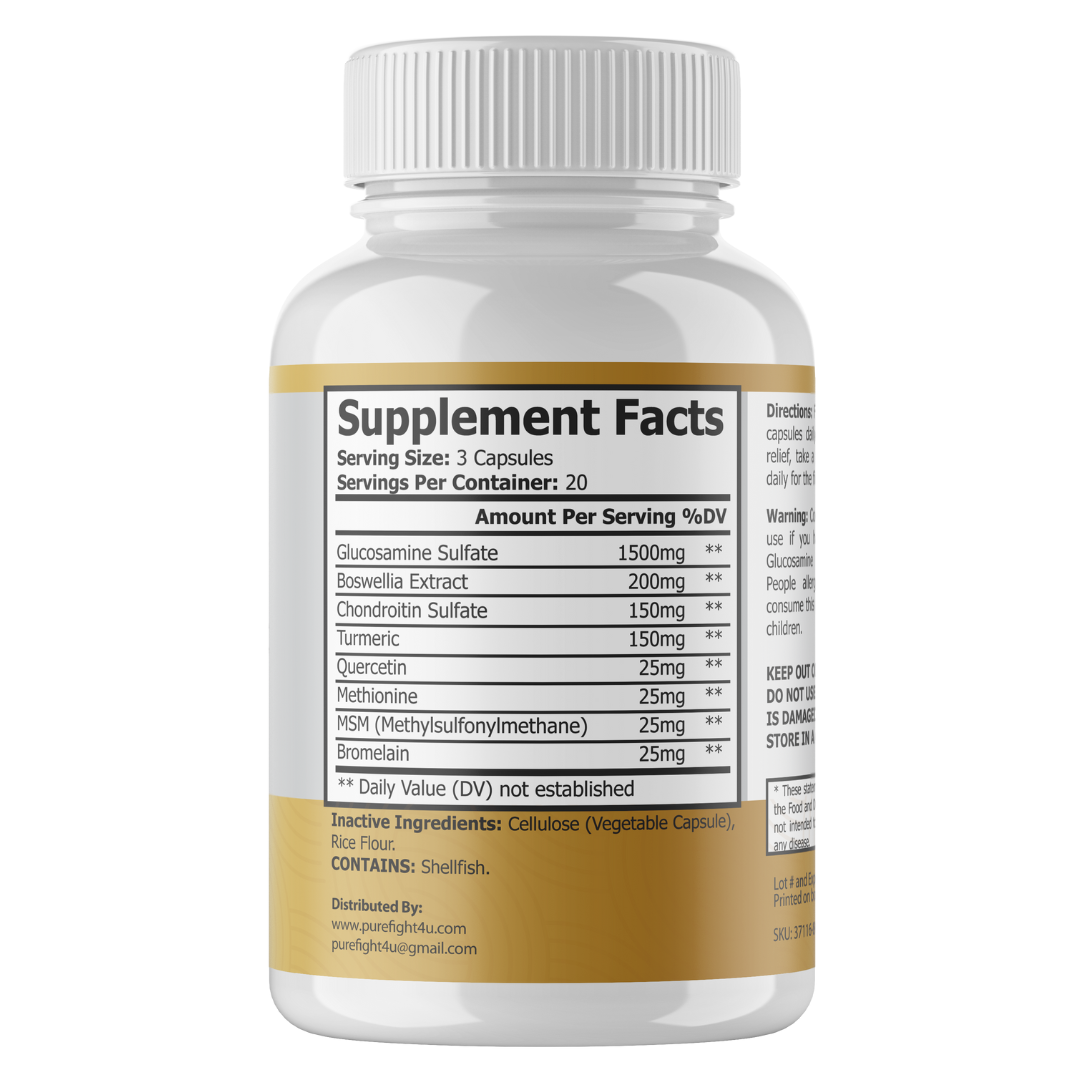 Synoviox Joint Support Formula 5 Bottles 300 Capsules