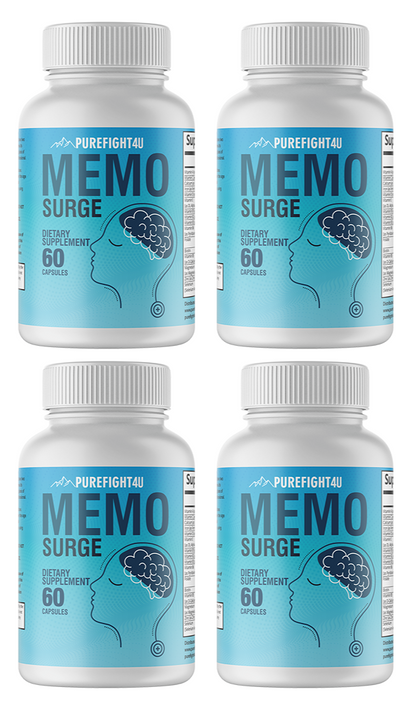 Memo Surge 4 Bottles 240 Capsules