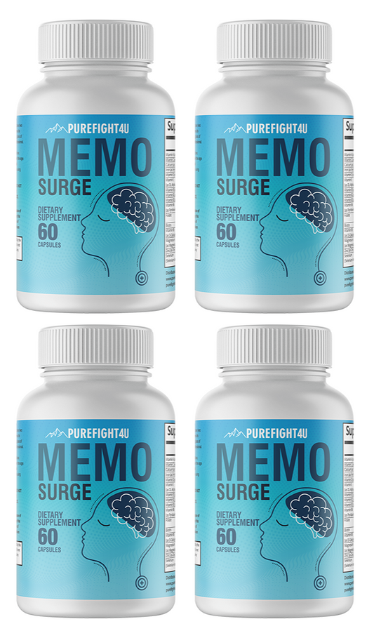 Memo Surge 4 Bottles 240 Capsules