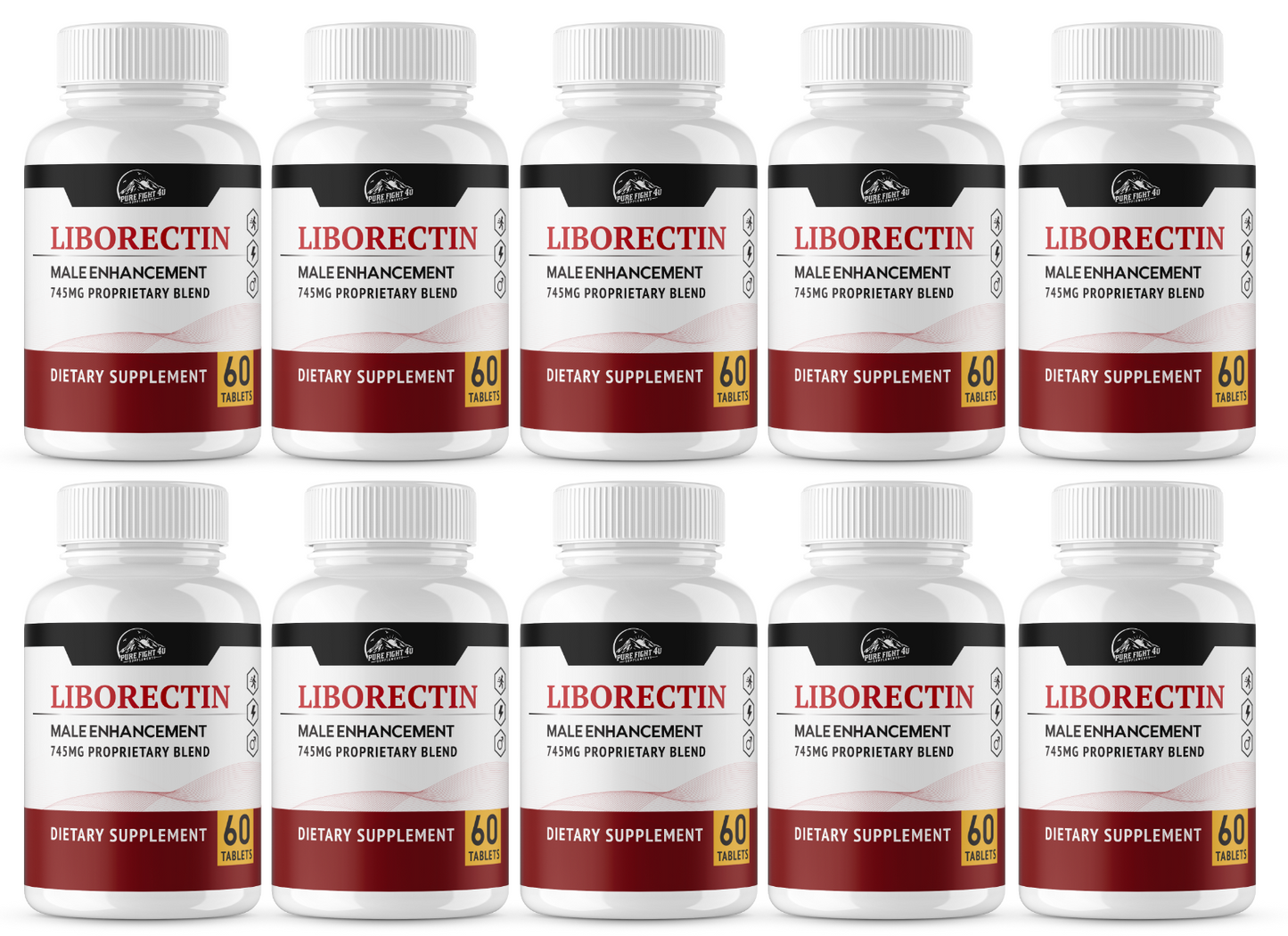 Liborectin Male Enhancement 10 Bottles 600 Tablets