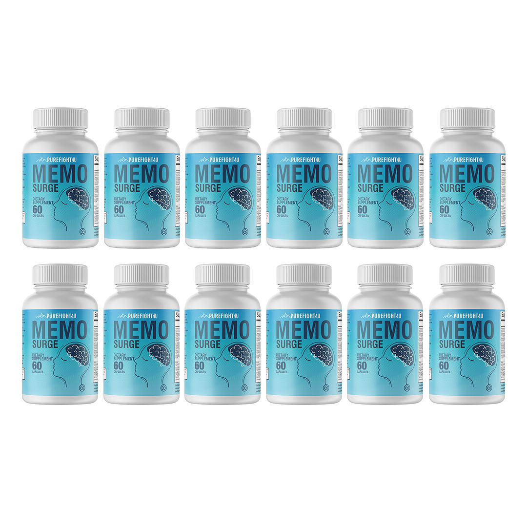 Memo Surge 12 Bottles 720 Capsules