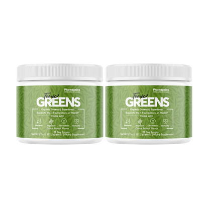 Tonic Greens Supplement Powder - Dietary Supplement 28 Servings 2 Bottles