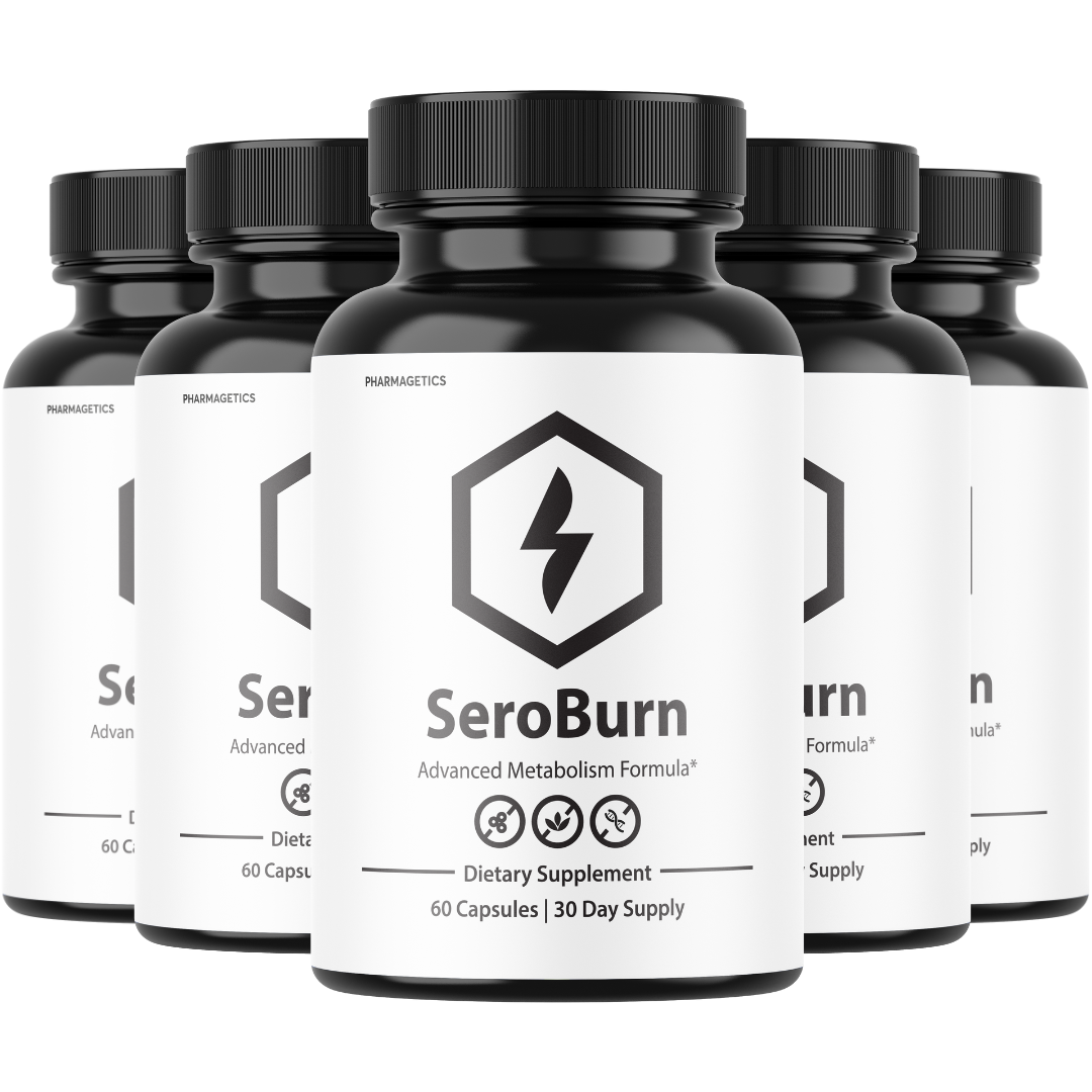 SeroBurn Fat Burning Pills Advanced Weight Loss & Appetite Control - 5 Bottles