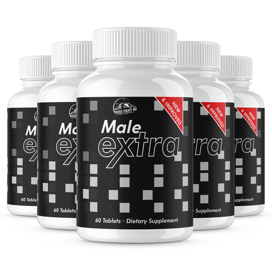 Male Extra - Testosterone Booster  5 Bottles 300 Tablets