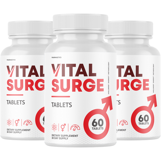 Vital Surge Male Tablets Vital Surge Testo Support Tablets - 3 Bottles