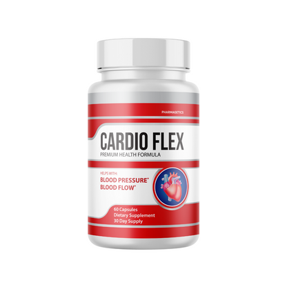 Cardio Flex Premium Health Formula 30 Day Supply 60 Capsules