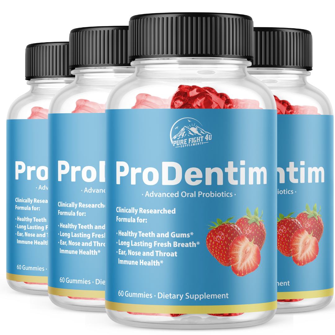 ProDentim Advanced Oral Probiotics-Teeth/Gum Repair- 4 Bottles 240 Gummies