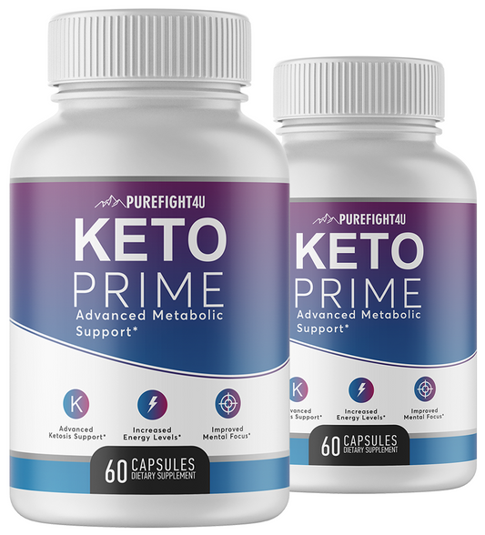 Keto Prime - Advanced Metabolic Support 2 Bottles 120 Capsules