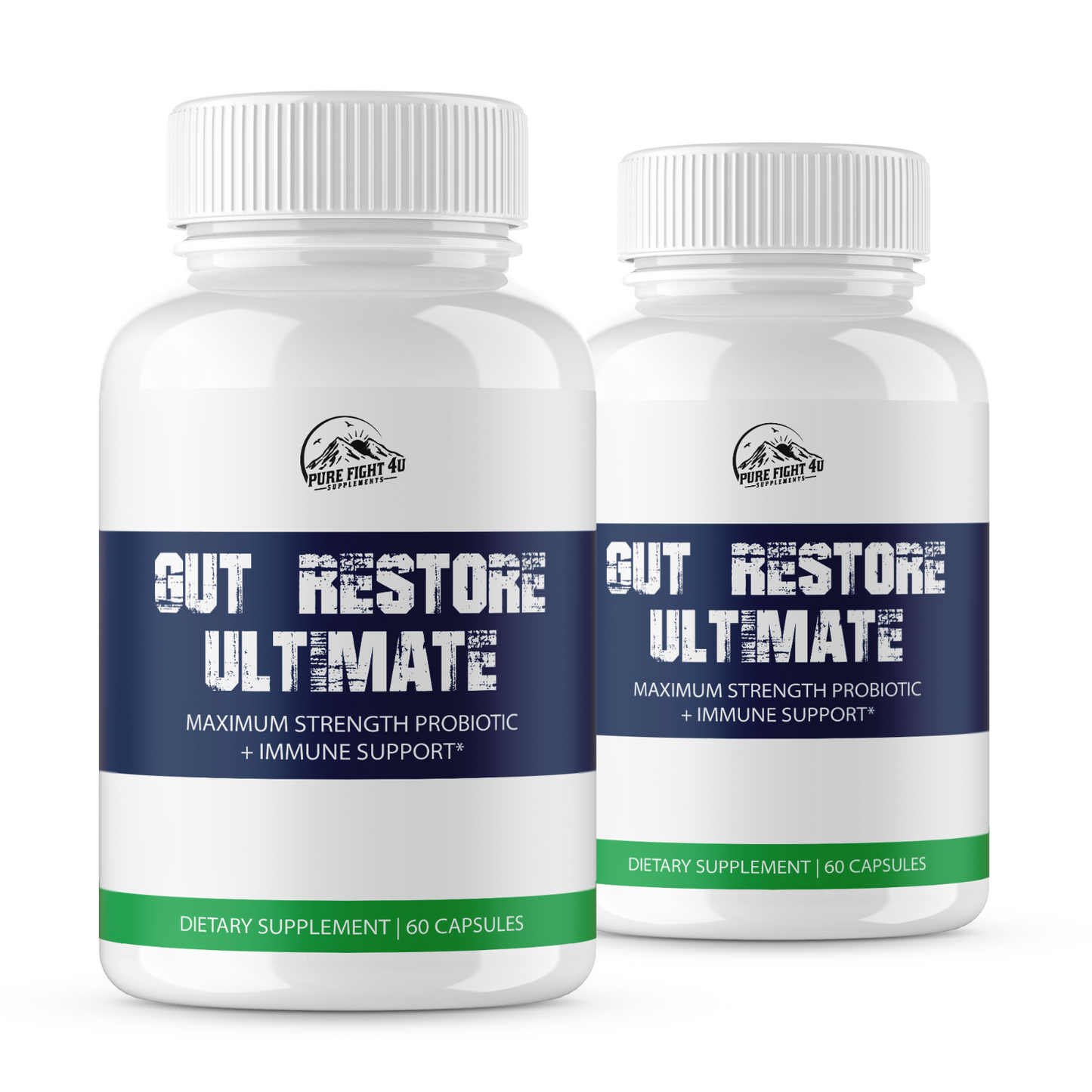 Gut Restore Ultimate Probiotic 2 Bottles 120 Capsules