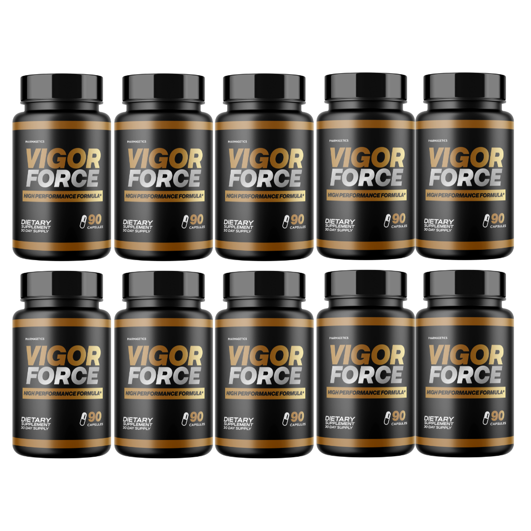 Vigor Force High Performance Formula 10 Bottles 900 Capsules