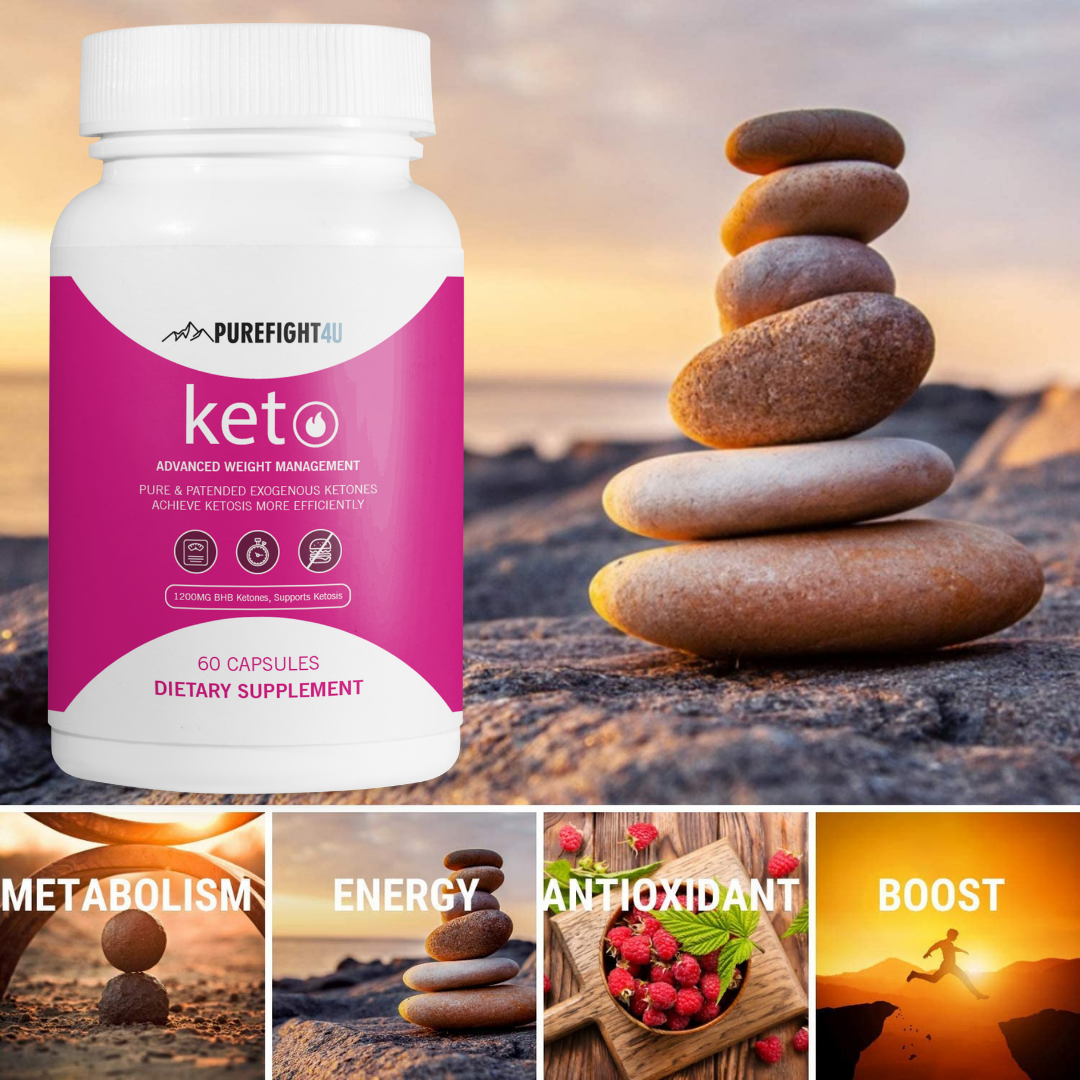 Keto Advanced Weight Management Formula - 5 Bottles 300 Capsules