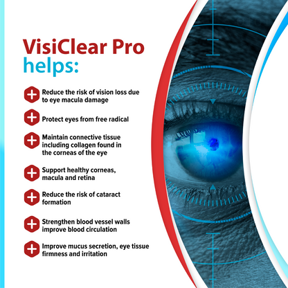 10 Bottles VisiClear Pro Advanced Eye Health Formula 60 Capsules x 10