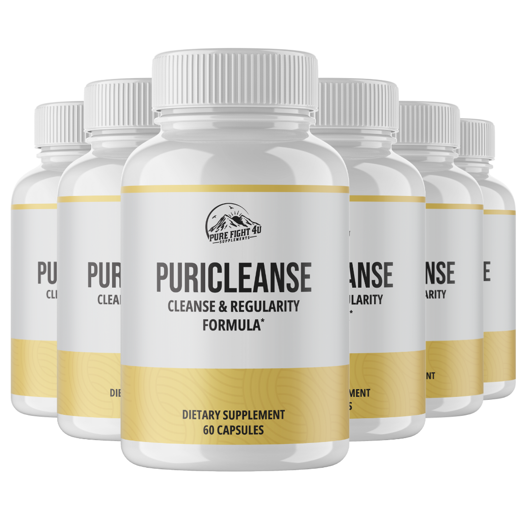 Puricleanse- Cleanse & Regularity Formula 6 Bottles 360 Capsules