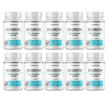 Regrow Hair Activation Formula - 10 Bottles 600 Capsules