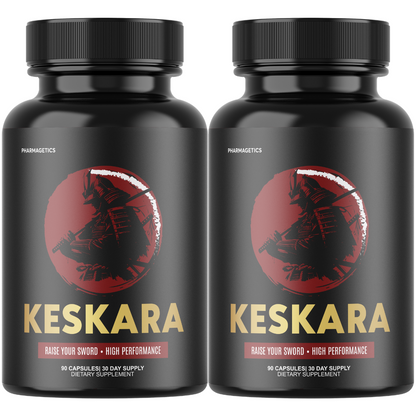 Keskara Male Health Pills to Boost Vitality and Overall Performance - 2 Bottles