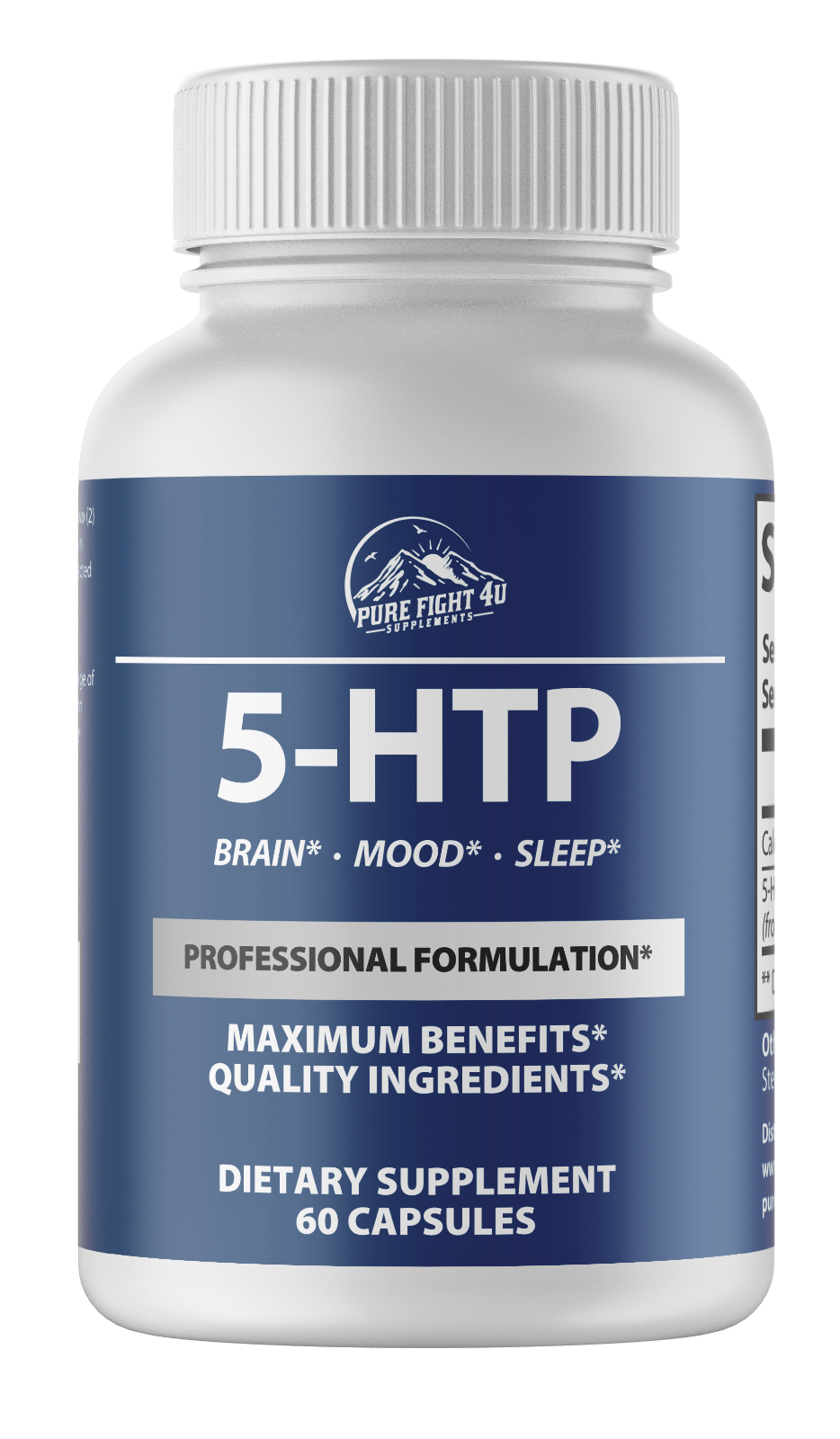 5-HTP Professional Formulation Dietary Supplement 2 Bottles 120 Capsules