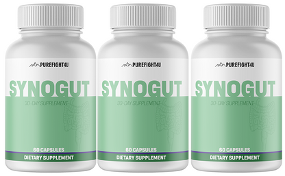 Synogut 3 Bottles 180 Capsules