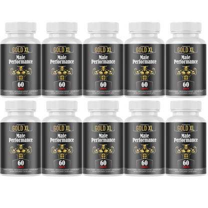 Gold XL for Men, GoldXL Enhancement Pills for Advanced Performance- 10 Bottles