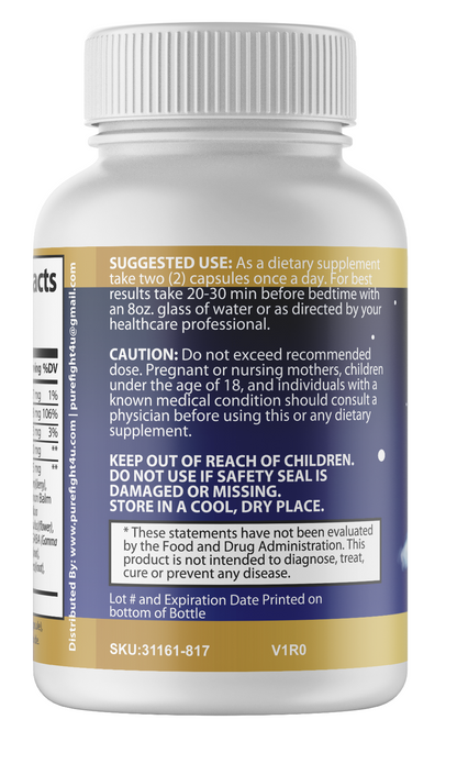 Good Night Rest Promotes Relaxation & Healthy Sleep Cycle- 60 Capsules