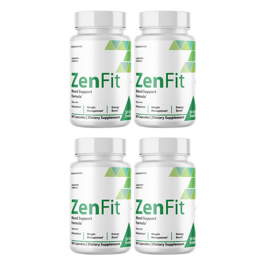 ZenFit Blood Support Formula 4 Bottles 240 Capsules