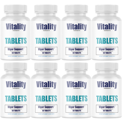 Vitality Tablets Dots For Men, Vitality Dots, Vitality Tablets Dots - 8 Bottles