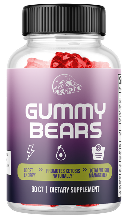 Gummy Bears Boost Weight Loss & Health Support 12 Bottles 720 Gummies