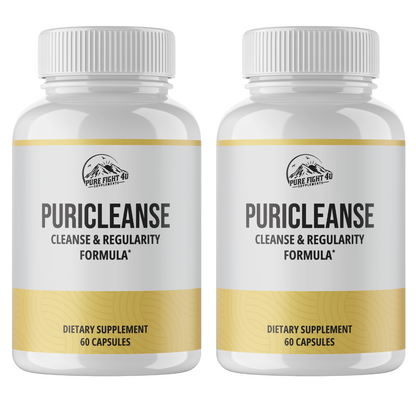 Puricleanse- Cleanse & Regularity Formula 2 Bottles 120 Capsules